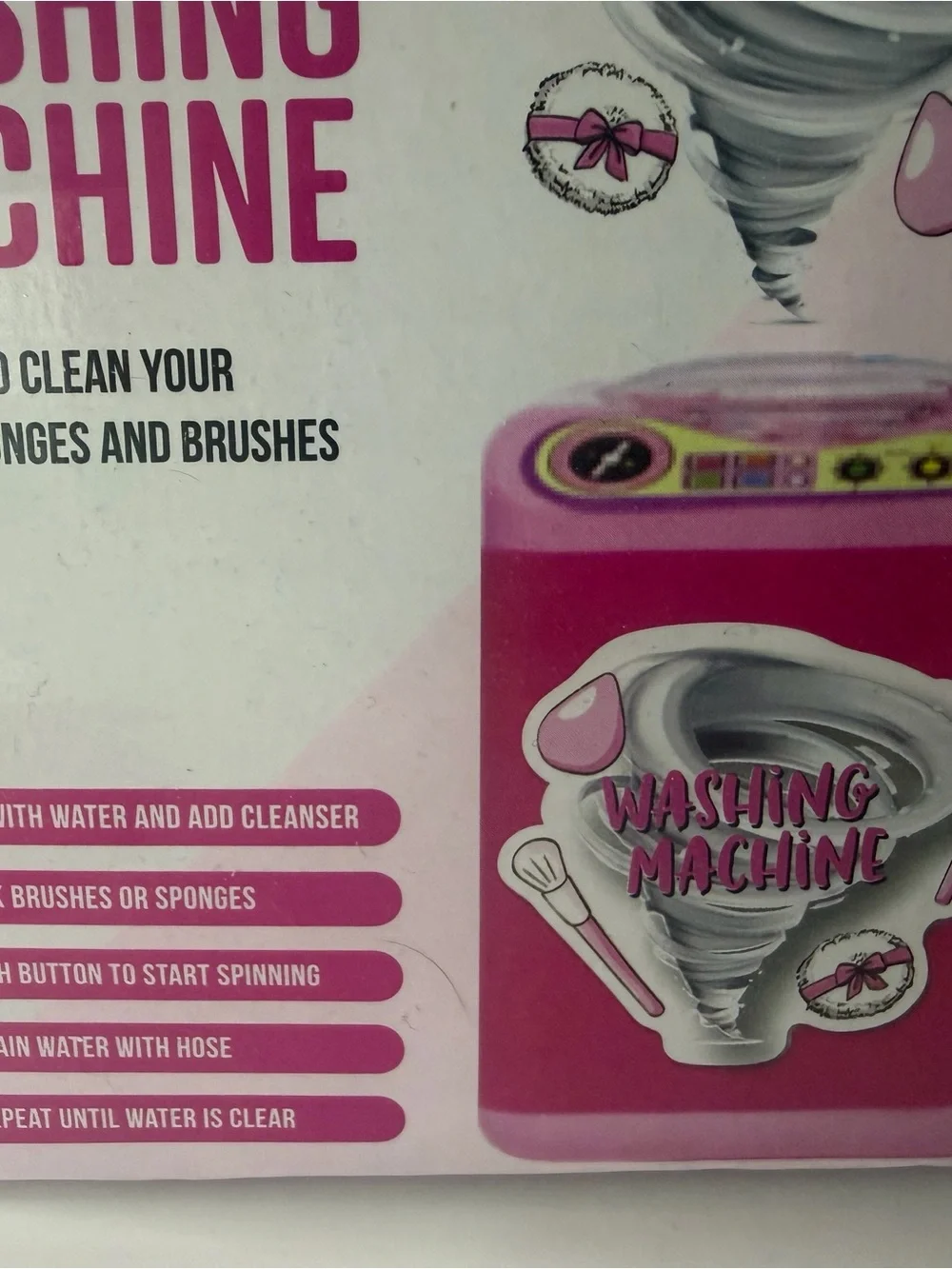 Makeup Brush Washing Machine - Pink
